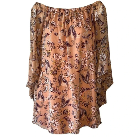 rue21 Off-the Shoulder Floral Print Dress - Picture 1 of 4